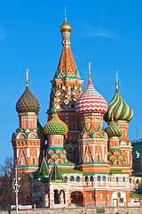 Image showing Saint Basil Cathedral  in Moscow