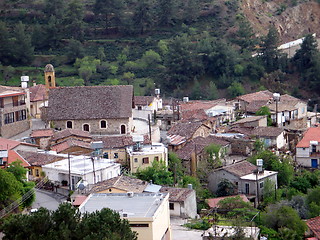 Image showing The Gourri village. Cyprus
