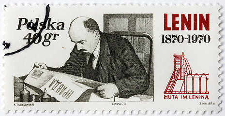 Image showing Lenin Stamp