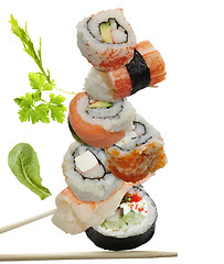 Image showing Sushi Assortment