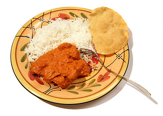 Image showing Butter chicken curry