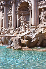 Image showing Fountain di Trevi