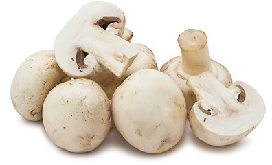 Image showing Champignon mushrooms