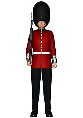 Image showing Royal British Guardsman