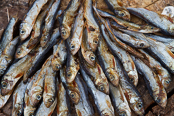 Image showing Dried fish