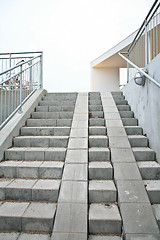 Image showing Staircase in concrete