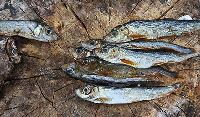 Image showing Dried fish