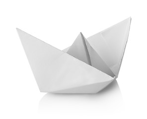 Image showing Paper ship