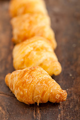 Image showing fresh croissant french brioche 