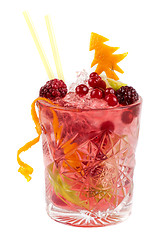 Image showing Berries cocktail