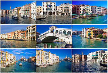 Image showing Grand Canal in Venice