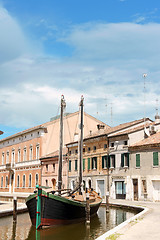 Image showing Glimpse of Comacchio