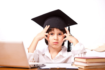 Image showing child receives education