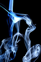 Image showing Blue smoke