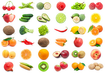 Image showing Fruits and Vegetables