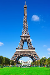 Image showing Eiffel Tower in Paris