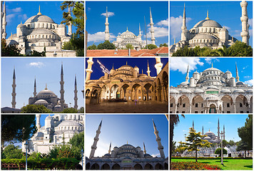 Image showing Blue Mosque in Istanbul