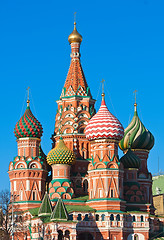 Image showing Saint Basil Cathedral  in Moscow