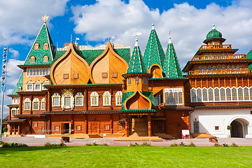 Image showing Wooden palace in Russia