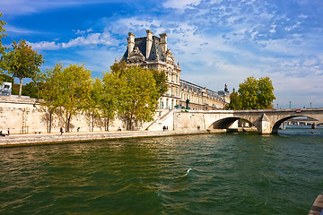 Image showing Louvre museum