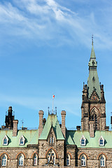 Image showing Detail of Parliament of Canada