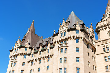 Image showing Chateau Laurier Hotel in Ottawa