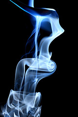 Image showing Blue smoke