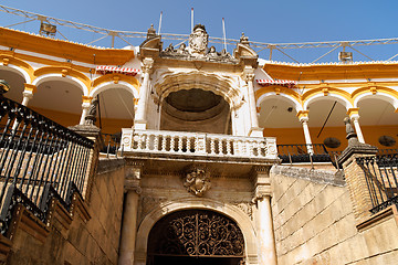 Image showing Plaza de toros de la Real Maestranza in Seville