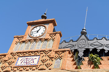 Image showing Seville old train station in Plaza de Armas