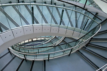 Image showing Ellipse stairway