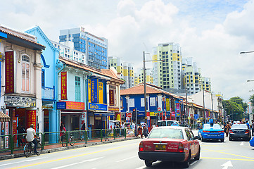 Image showing Indian quarter in Singapore