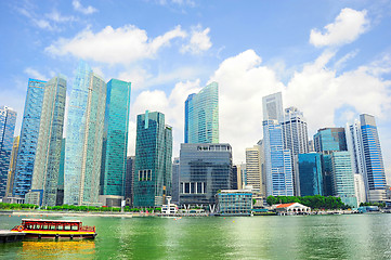 Image showing  Singapore city center