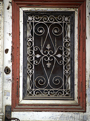 Image showing old door