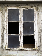 Image showing broken window