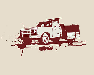 Image showing vintage  truck