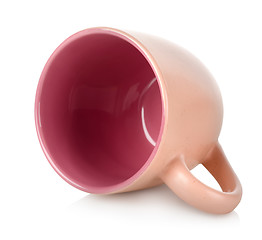 Image showing Pink coffee cup