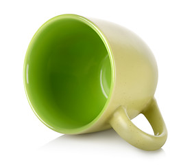 Image showing Green coffee cup