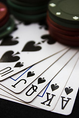 Image showing Poker night
