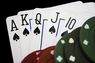 Image showing Poker night