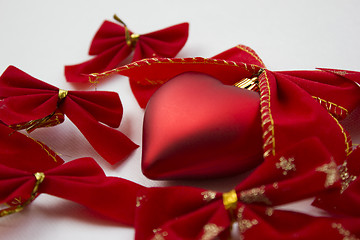 Image showing Ribbon hearts