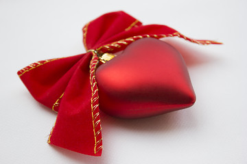 Image showing Ribbon hearts