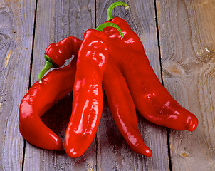 Image showing Red Ramiro Peppers