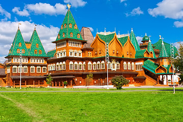 Image showing Wooden palace in Russia