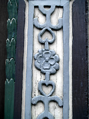 Image showing timber frame detail