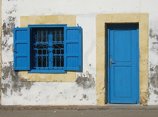 Image showing Fhisherman traditional house in Essaourira