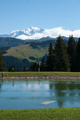 Image showing Mountain landscape in Alps