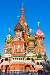 Image showing Saint Basil Cathedral  in Moscow