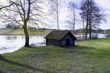 Image showing Timbered house