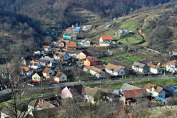 Image showing village landscape