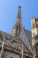 Image showing Stephansdom, St. Stephan's Cathedral, Vienna.